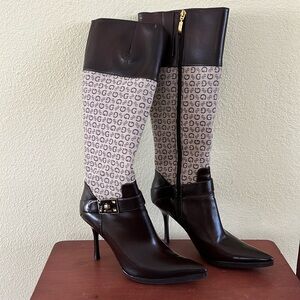 Guess Riding boots beautiful added extra pas on the sole only used once 8.5 M
